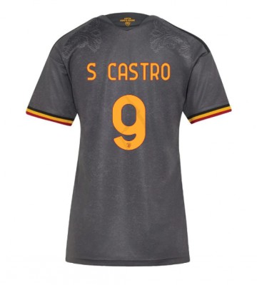 AS Roma Santiago Castro #9 Tredjetrøje Dame 2026-27 Kortærmet